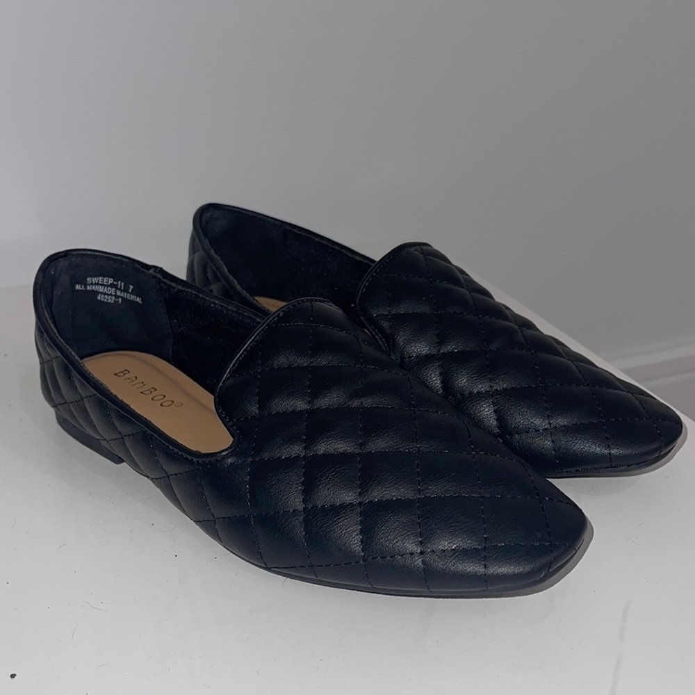 Black flats
